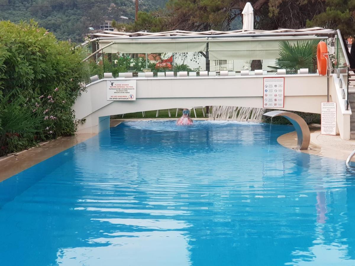 Hatzoudis Luxury Suites Chrysi Ammoudia Dış mekan fotoğraf
