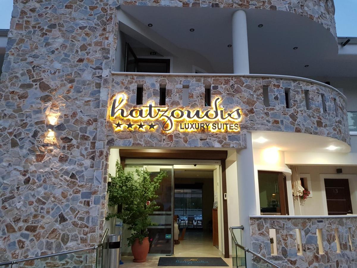 Hatzoudis Luxury Suites Chrysi Ammoudia Dış mekan fotoğraf