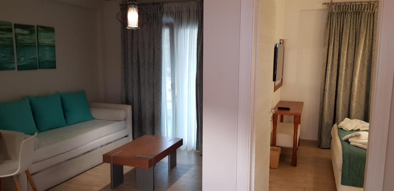 Hatzoudis Luxury Suites Chrysi Ammoudia Dış mekan fotoğraf