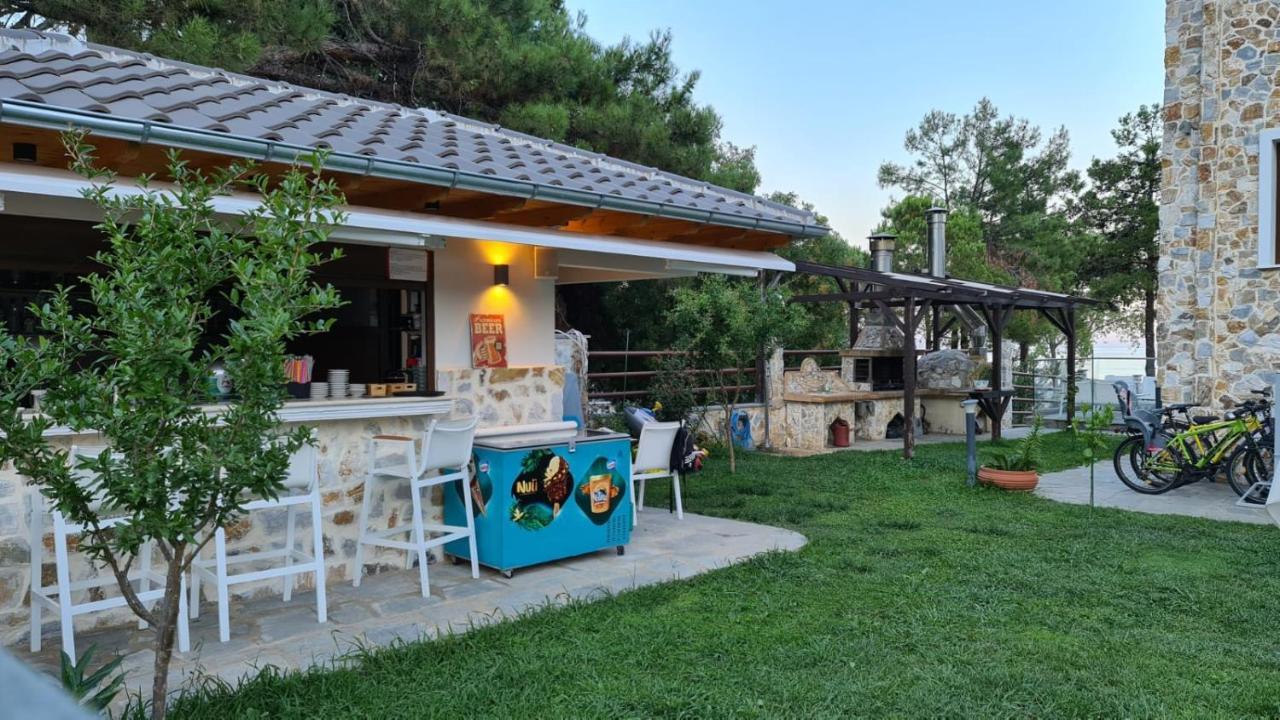 Hatzoudis Luxury Suites Chrysi Ammoudia Dış mekan fotoğraf