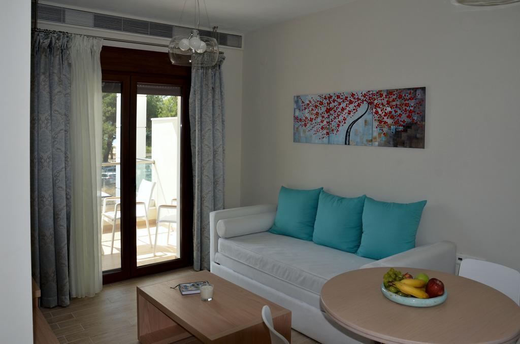 Hatzoudis Luxury Suites Chrysi Ammoudia Dış mekan fotoğraf
