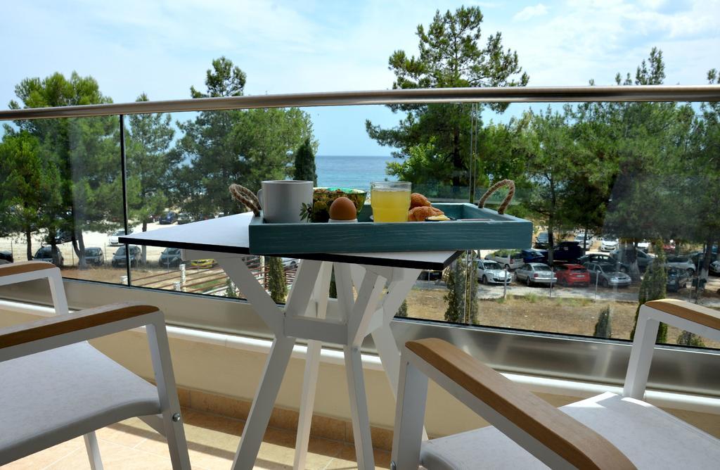 Hatzoudis Luxury Suites Chrysi Ammoudia Dış mekan fotoğraf