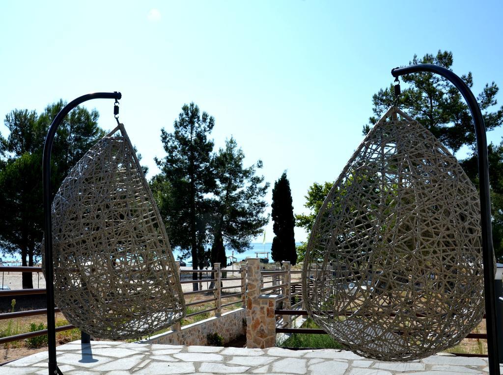Hatzoudis Luxury Suites Chrysi Ammoudia Dış mekan fotoğraf