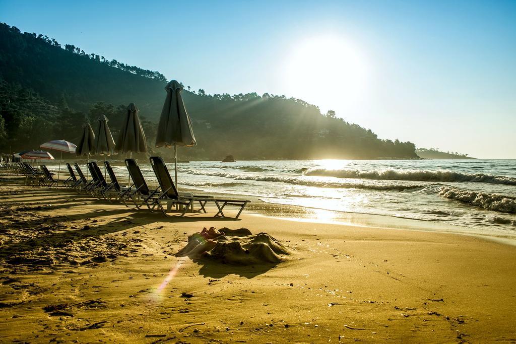 Hatzoudis Luxury Suites Chrysi Ammoudia Dış mekan fotoğraf