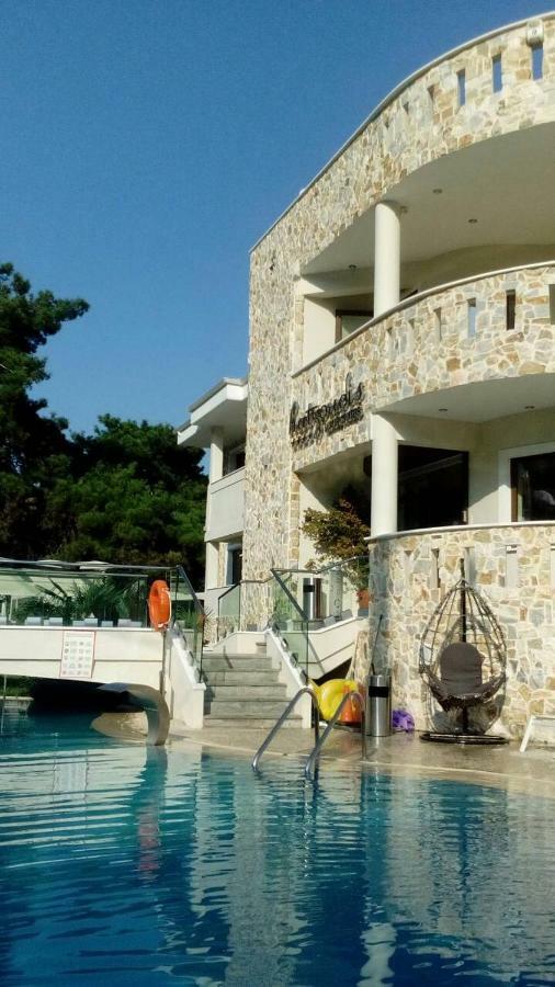 Hatzoudis Luxury Suites Chrysi Ammoudia Dış mekan fotoğraf